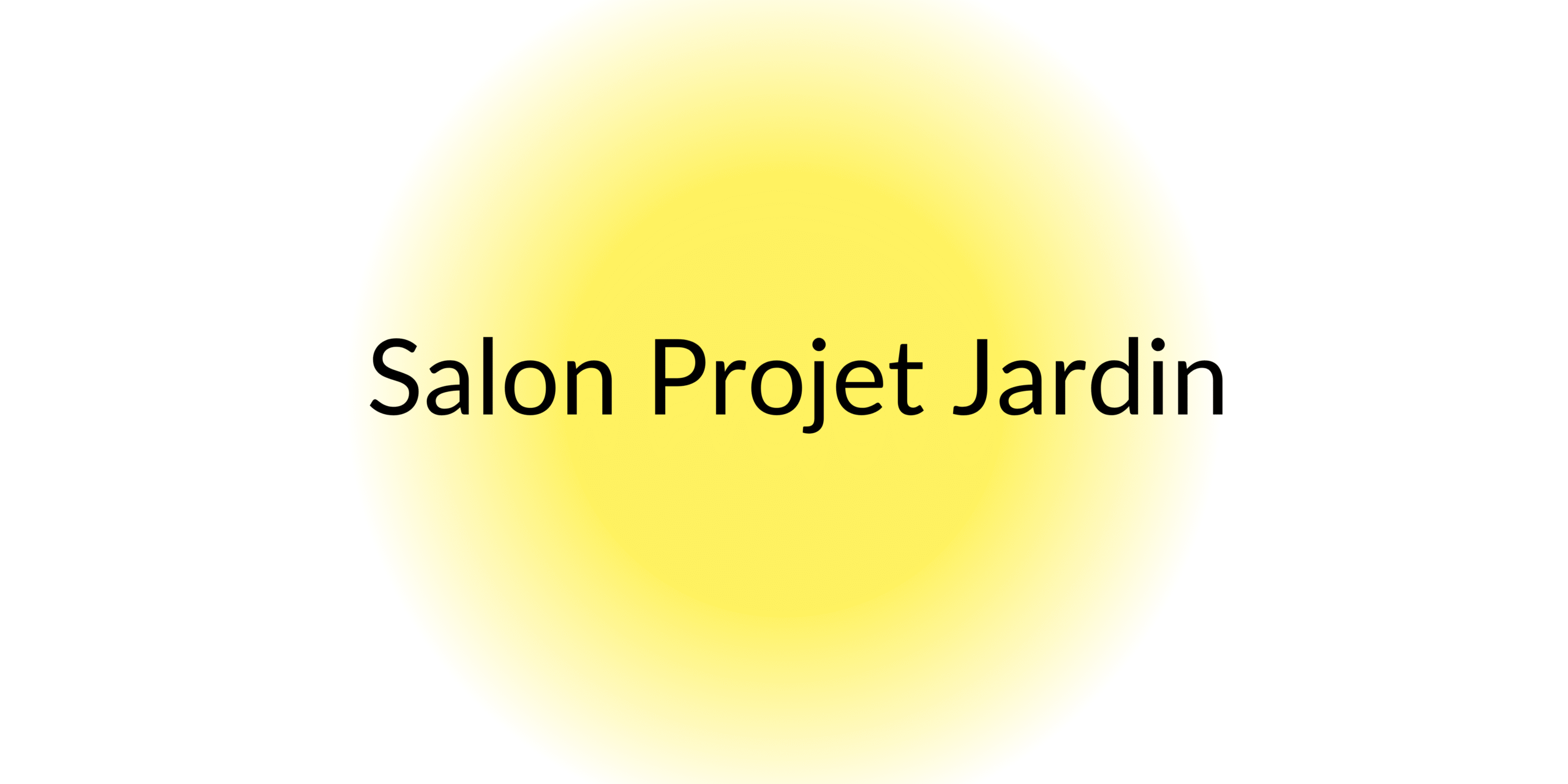 Projet Jardin