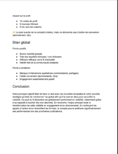 Bilan